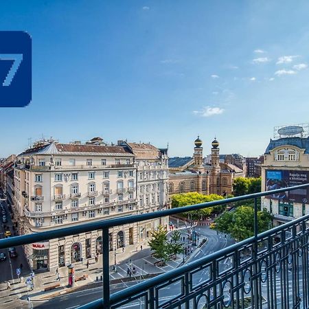 ブダペストPanoramic Smart Penthouse Central View Of Grand Synagogueアパートメント エクステリア 写真